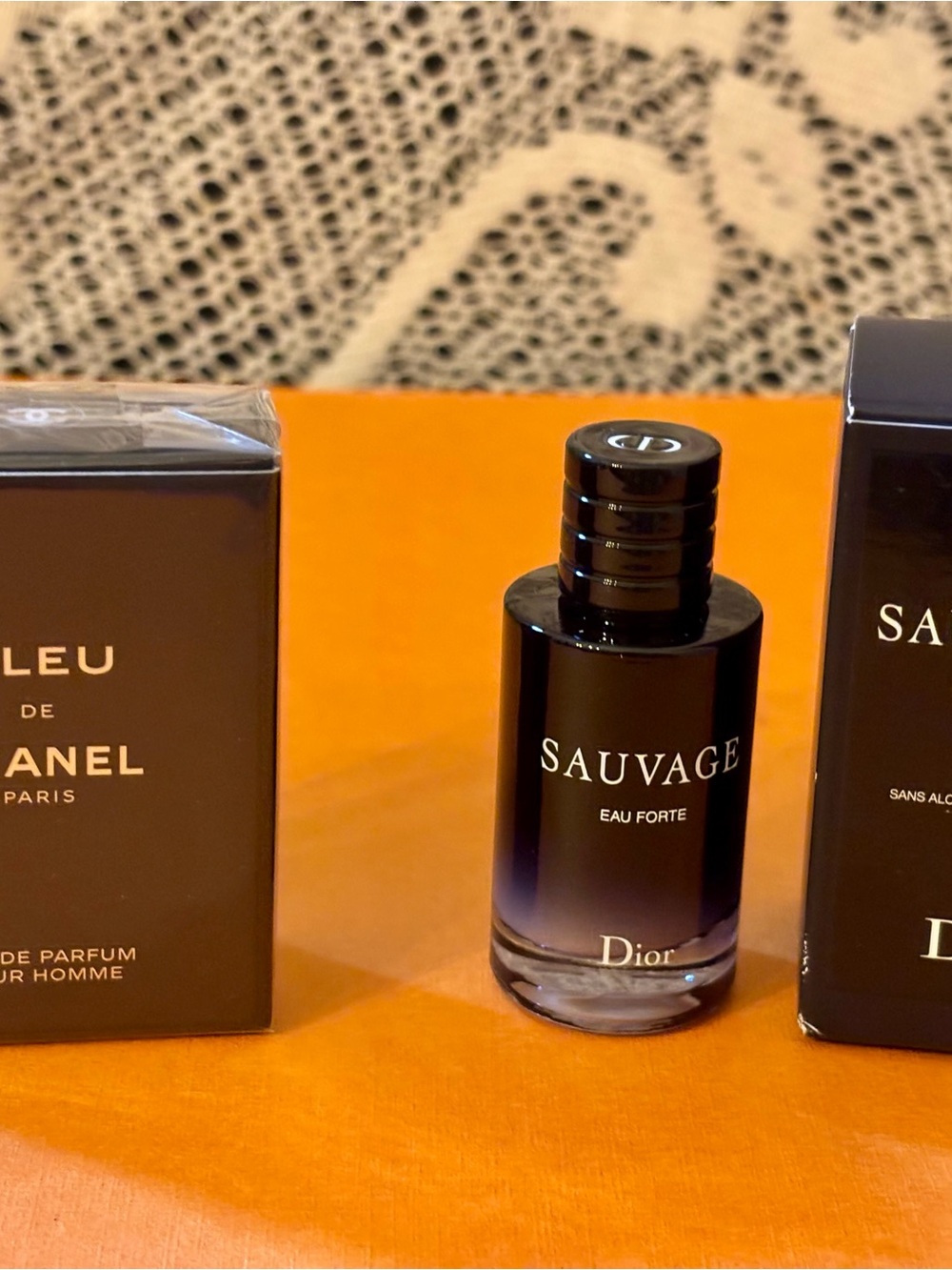 BLEU DE CHANEL  & Dior Sauvage Eau Forte Perfume Set